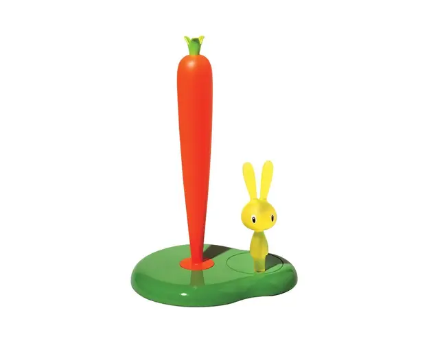 Alessi suport pentru prosoape de bucatarie Bunny & Carrot