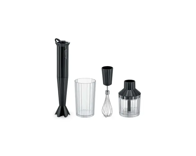 Alessi blender de mana cu accesorii Plisse 4-pack