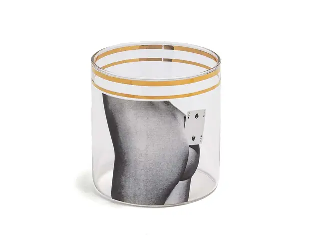 Seletti sticla Two of Spades