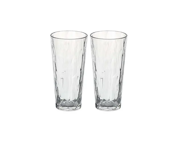 Koziol set de pahare Superglas 2-pack