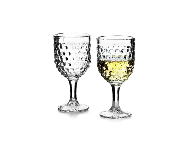 Affek Design set de pahare de vin Elise Dots 280 ml 6-pack
