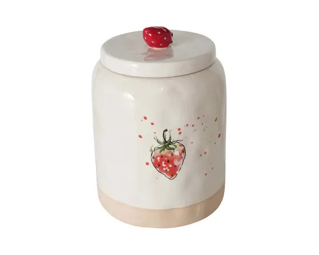 Boltze recipient cu capac Strawberry
