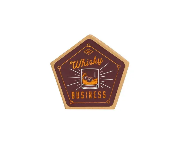 Gentlemen's Hardware mousepad Whisky 4-pack