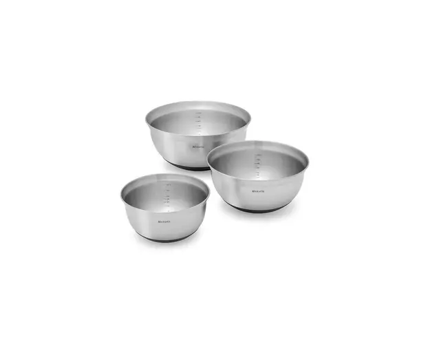 Brabantia set de boluri 1 L, 1,6 L, 3 L 3-pack
