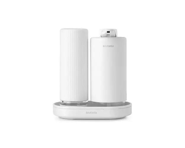 Brabantia set de dozatoare de bucatarie cu suport SinkStyle 2 x 200 ml