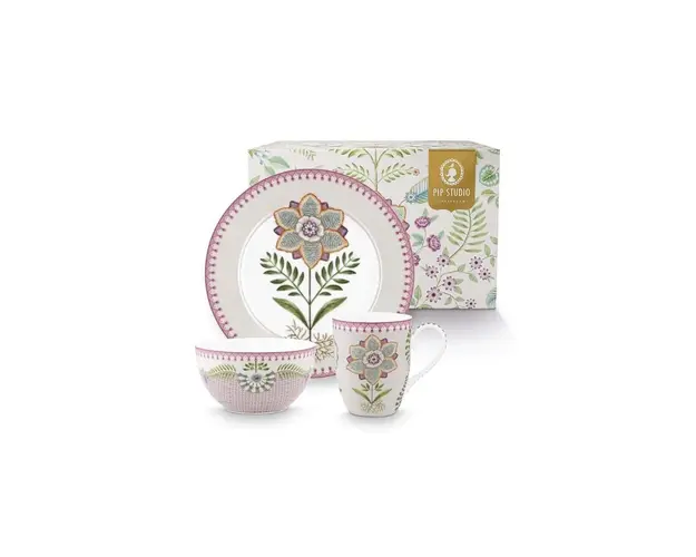 Pip Studio set de mic dejun Lily&Lotus 3-pack