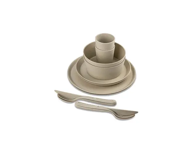 Koziol tacamuri pentru 2 persoane Connect Helsinki Organic Nature 10-pack