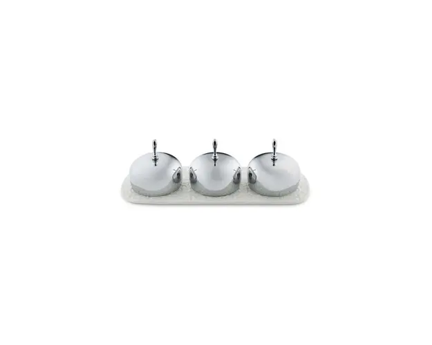 Alessi set de boluri de servire cu farfurie Dressed 3-pack