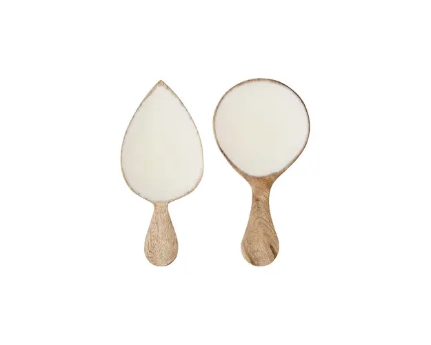 Madam Stoltz linguri de salata Wooden 2-pack