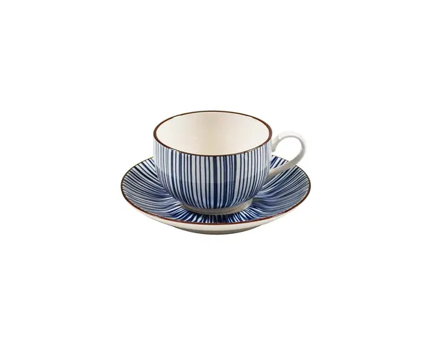 Zafferano ceasca si farfurioara Tue Tea 4-pack