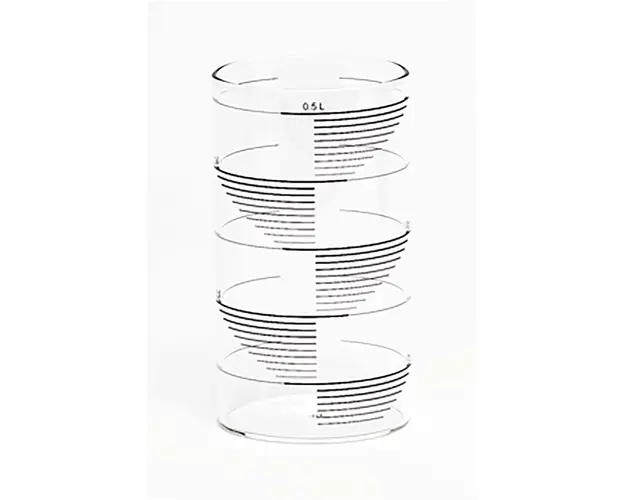Tre Product set de pahare Rectangle Stripes 500 ml 4-pack