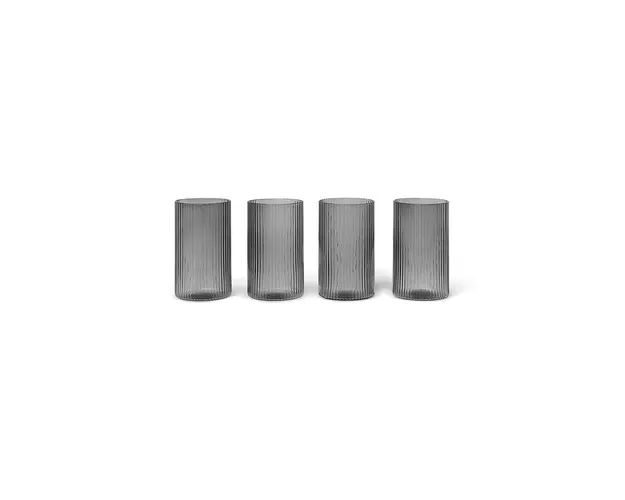 ferm LIVING set de pahare Ripple Verrines 140 ml 4-pack