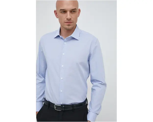 Seidensticker camasa din bumbac barbati, cu guler clasic, slim