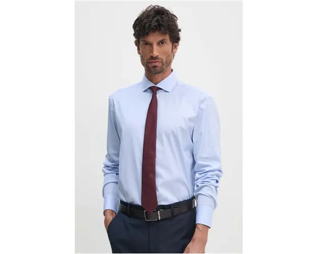 BOSS camasa cu guler italian, regular, 50479948