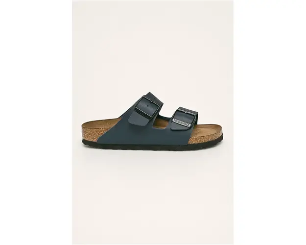 Birkenstock papuci Arizona SFB femei, culoarea albastru marin, 51063