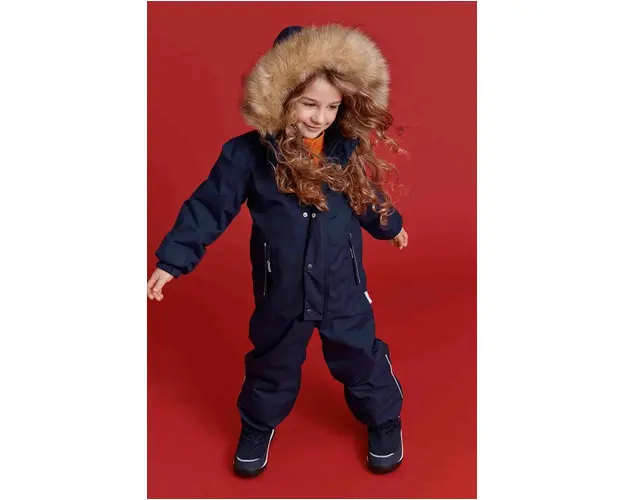 Reima salopeta copii Stavanger culoarea albastru marin, 5100110A