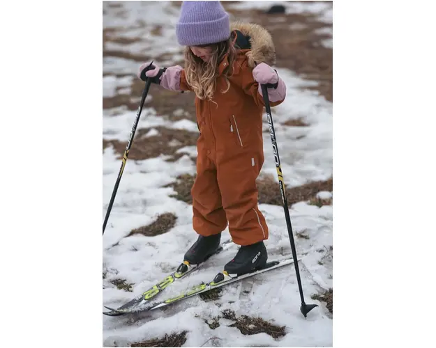 Reima salopeta copii Stavanger culoarea maro, 5100110A