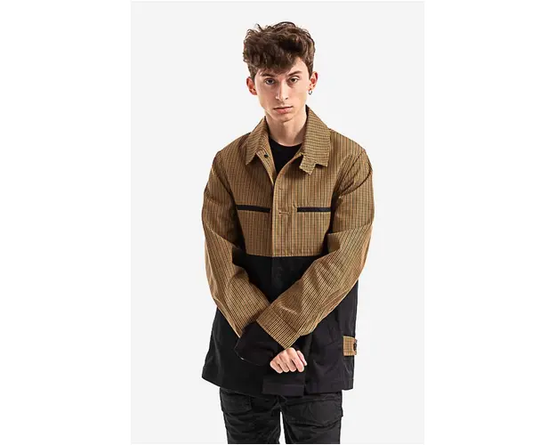Wood Wood geaca barbati, culoarea maro, de tranzitie 12215902.5124-KHAKI