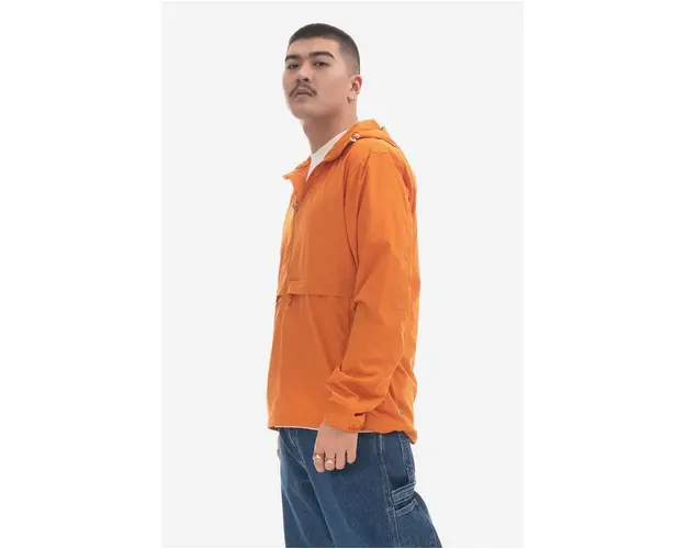Fjallraven geaca High Coast Lite Anorak barbati, culoarea portocaliu, de tranzitie F82601.207-207