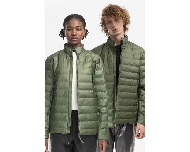 Rains geaca Trekker Jacket culoarea verde, de tranzitie 15430.EVERGREEN-EVERGREEN