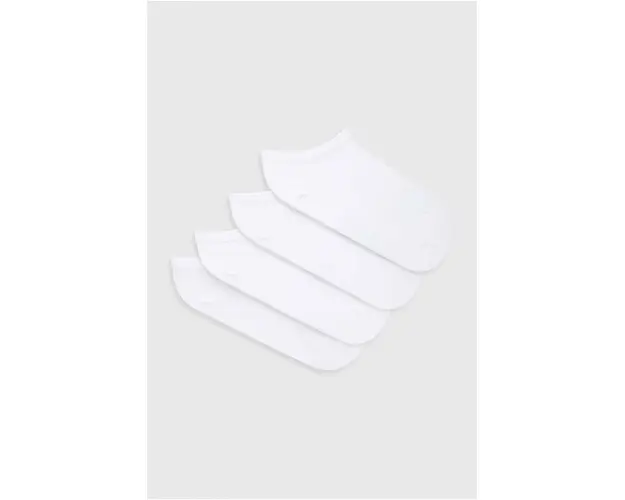 United Colors of Benetton sosete copii 4-pack culoarea alb