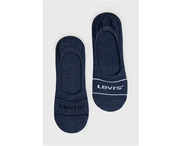 Levi's sosete (2-pack) barbati, culoarea albastru marin