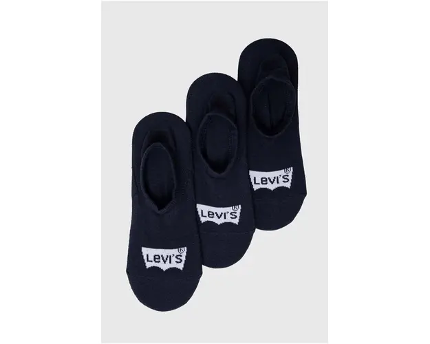 Levi's sosete 3-pack culoarea albastru marin