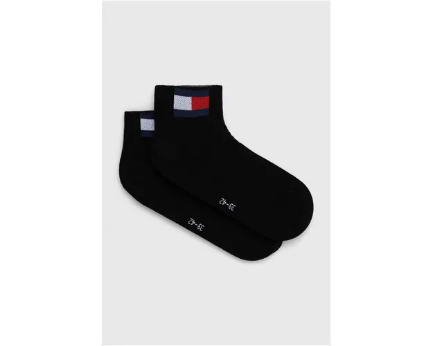 Tommy Jeans sosete 2-pack culoarea negru