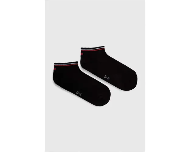 Tommy Jeans sosete 2-pack culoarea negru