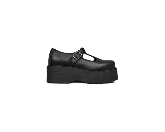 Altercore pantof Blair Vegan femei, culoarea negru, cu platforma