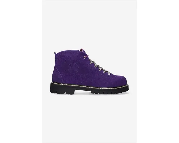 Diemme bocanci din piele intoarsa Tirol femei, culoarea violet DI2107TI03-violet