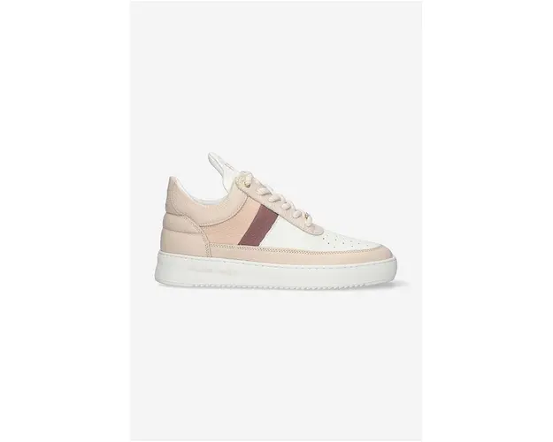 Filling Pieces sneakers din piele Low top Game culoarea bej, 10133151888