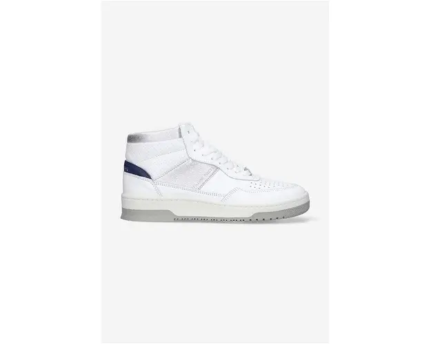 Filling Pieces sneakers din piele Mid Ace Spin culoarea alb, 55333491975