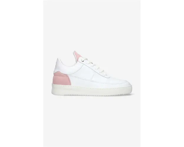 Filling Pieces sneakers din piele Low Eva Itaca culoarea alb, 51328882052