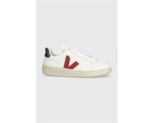 Veja sneakers din piele V-12 culoarea: alb XD0201955
