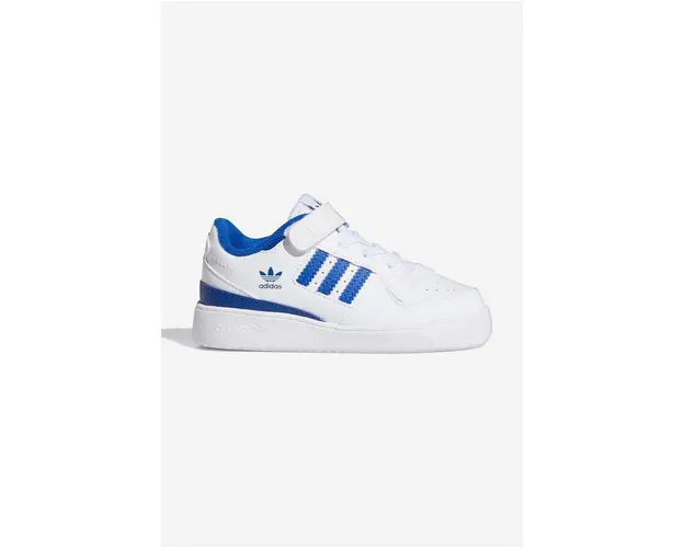 adidas Originals sneakers pentru copii FY7986 Forum Low culoarea alb