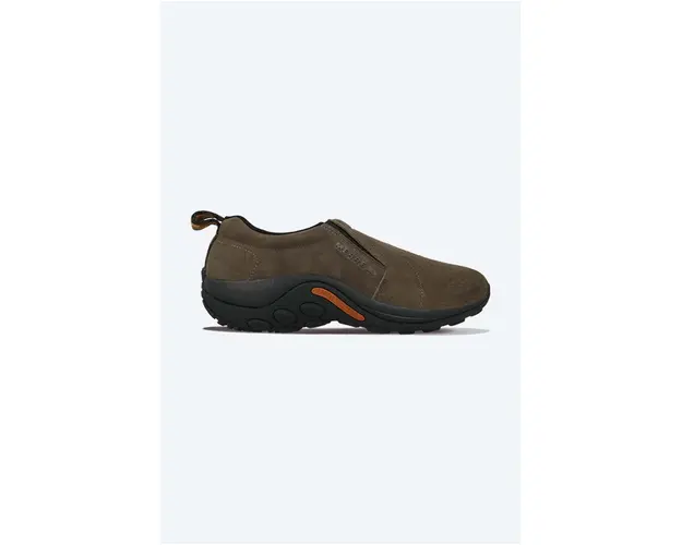Merrell pantofi de piele intoarsa barbati, culoarea maro