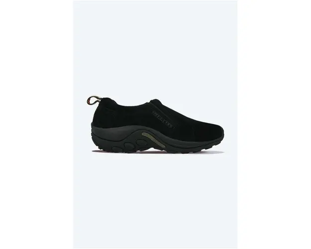 Merrell pantofi de piele intoarsa Jungle Moc barbati, culoarea negru, BUTY MERRELL JUNGLE MOC J60825