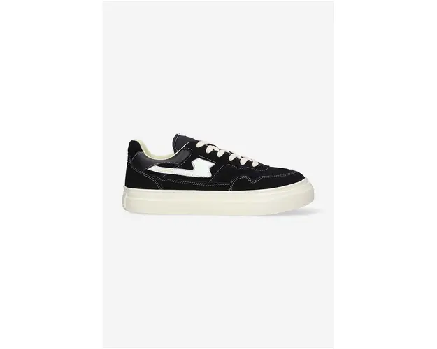 Stepney Workers Club sneakers Pearl S-Strike Suede culoarea negru, YA09015
