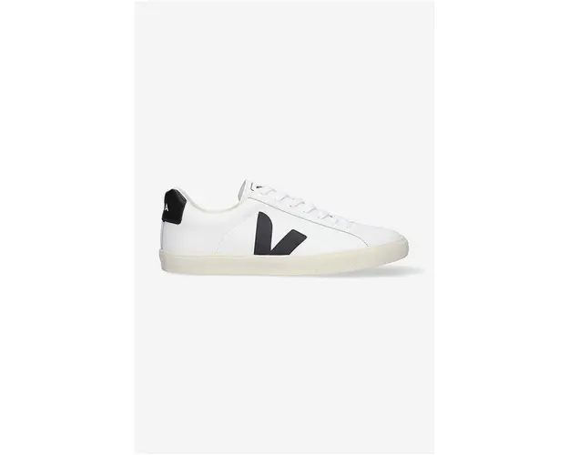 Veja sneakers din piele Leather Esplar Logo culoarea alb, EO020005 EO020005-WHITE
