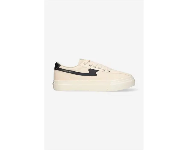Stepney Workers Club sneakers Dellow S-Strike Canvas culoarea bej, YA07112 YA07112-ECRBLK