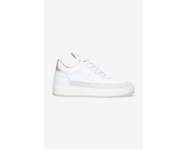 Filling Pieces sneakers din piele Low top Bianco culoarea alb, 10127799988