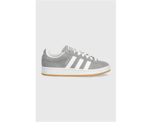 adidas Originals sneakers din piele intoarsa Campus 00s culoarea gri HQ6507