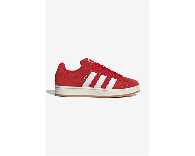 adidas Originals sneakers din piele intoarsa Campus 00S culoarea rosu, H03474 H03474-red