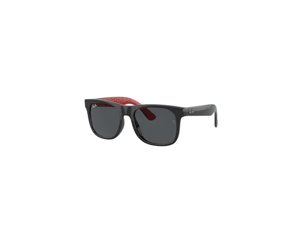 Ray-Ban ochelari de soare copii JUNIOR JUSTIN culoarea negru, 0RJ9069S