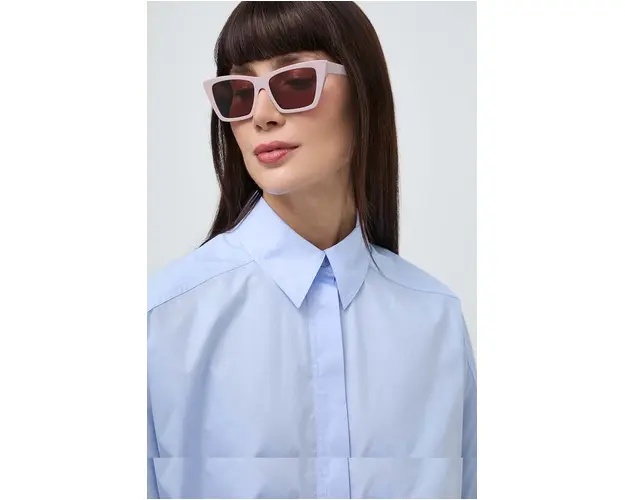 Saint Laurent ochelari de soare femei, culoarea roz