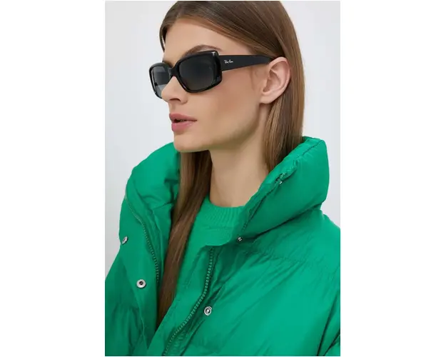 Ray-Ban ochelari de soare femei, culoarea negru