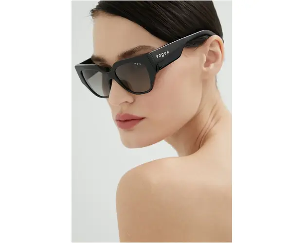 VOGUE ochelari de soare femei, culoarea negru