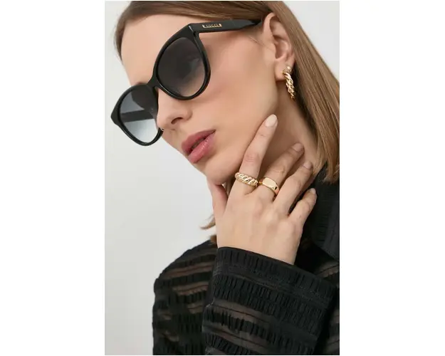 Gucci ochelari de soare GG1171SK femei, culoarea negru