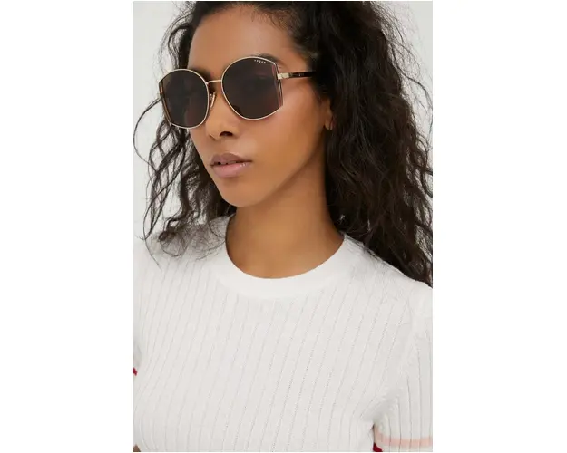 VOGUE ochelari de soare femei, culoarea maro